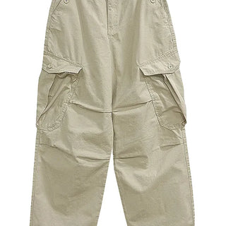 HOLT REAL POCKET DETAIL TUCK WIDE PANTS
