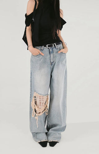 KAI LINEN LOOSE FIT UNBAL SCARF OFF-SHOULDER T