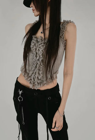 MADE CHAIN LEATHER WEAVING KEYRING