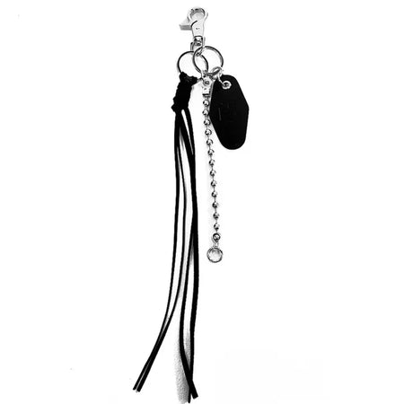 MADE CHAIN LEATHER WEAVING KEYRING