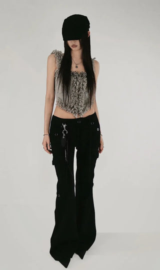 MADE CHAIN LEATHER WEAVING KEYRING