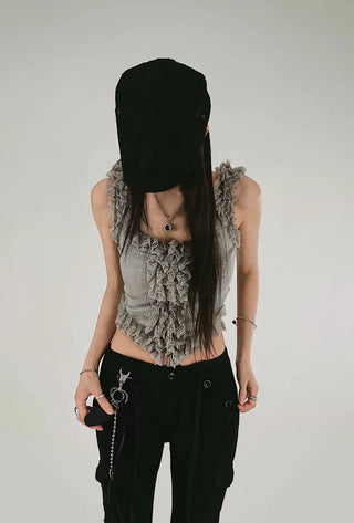 MADE CHAIN LEATHER WEAVING KEYRING