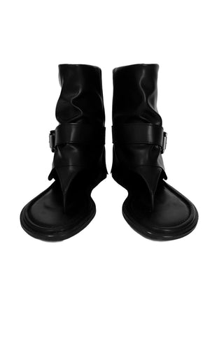 Folding Flip Buckle Warmer Middle Boots