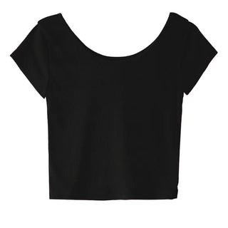 SAINT U-NECK DAILY SHORT SLEEVE T-SHIRT Saint Golji Soft Round U-Neck Daily Short Sleeve T-Shirt