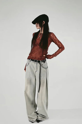 RIHAT CUT-OFF DAMAGE BERET HUNTING CAP