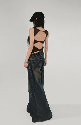 RIHAT CUT-OFF DAMAGE BERET HUNTING CAP