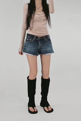 Ballet Soft Loose-Fit Drape Long-Sleeved T-Shirt