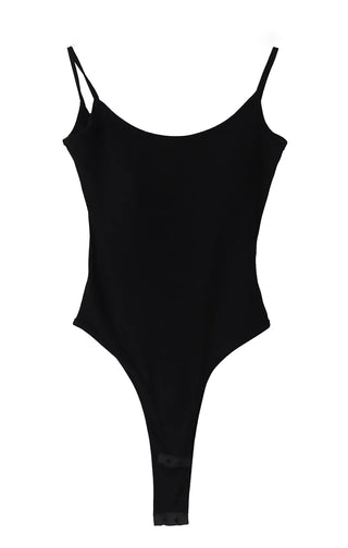 BOOM BODY SUIT BACK HOLE SLEEVELESS