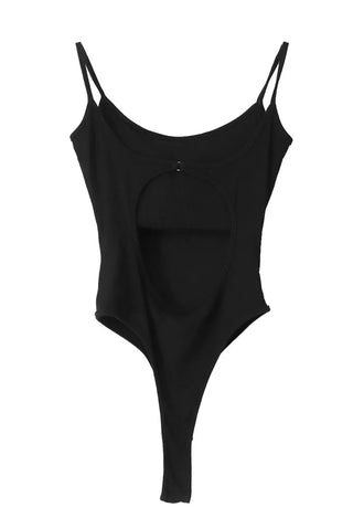 BOOM BODY SUIT BACK HOLE SLEEVELESS