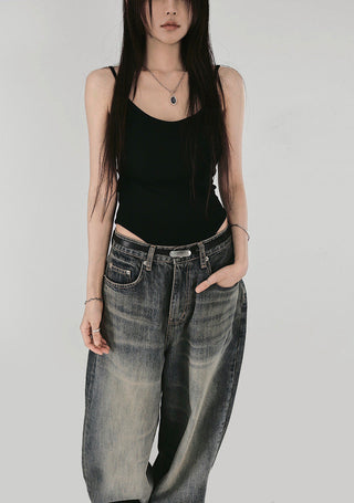BOOM BODY SUIT BACK HOLE SLEEVELESS