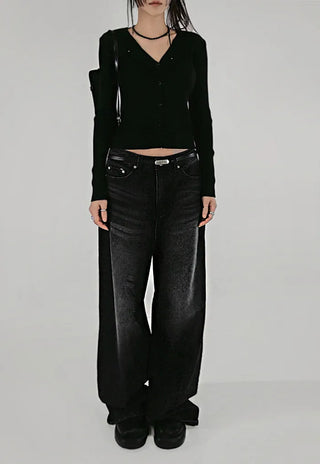 DETT SOFT V-NECK KNIT CARDIGAN