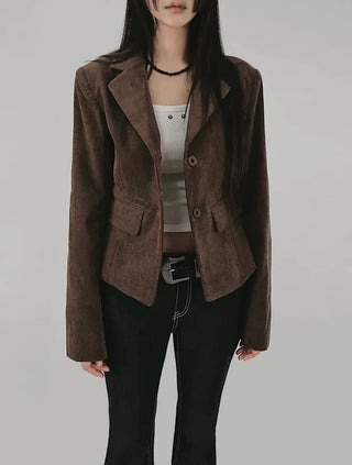 CORDUROY COLLAR JACKET