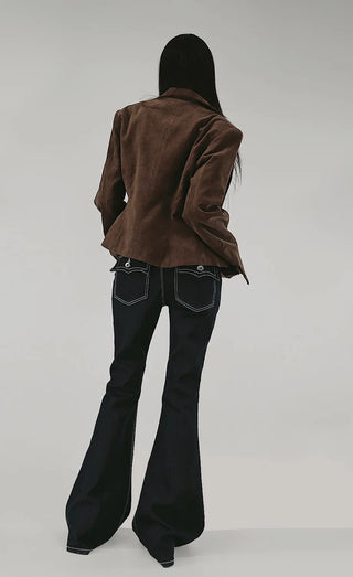 CORDUROY COLLAR JACKET