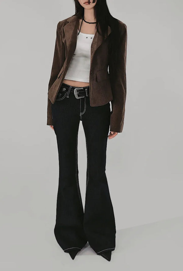 CORDUROY COLLAR JACKET