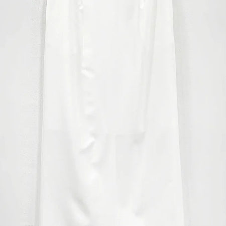 Maxi Simple Slit Slacks Long Skirt