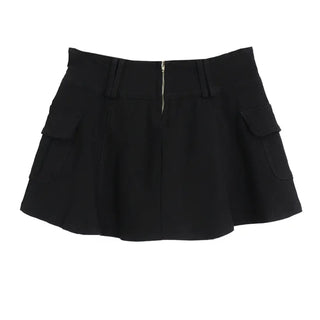 EL SIDE POCKET INCISION HOT MINI SKIRT