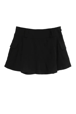 EL SIDE POCKET INCISION HOT MINI SKIRT