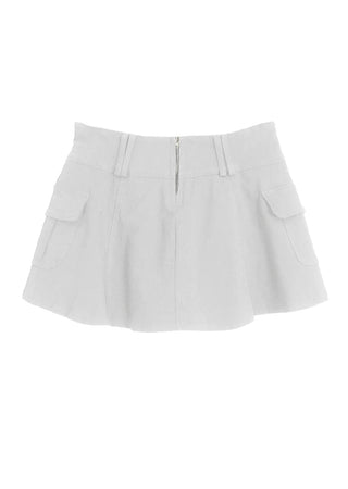 EL SIDE POCKET INCISION HOT MINI SKIRT