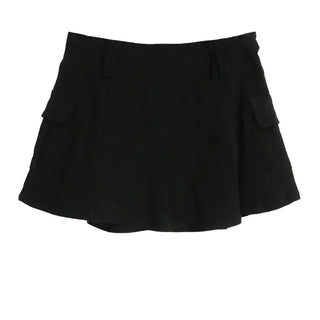 EL SIDE POCKET INCISION HOT MINI SKIRT