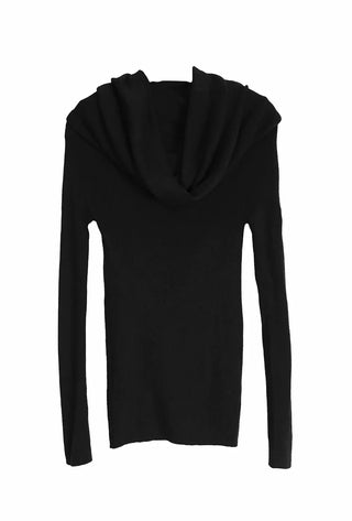 SHUSHU SOFT HALF OFF-SHOULDER KNIT Shushu Soft Loose Fit Half Off-Shoulder Knit