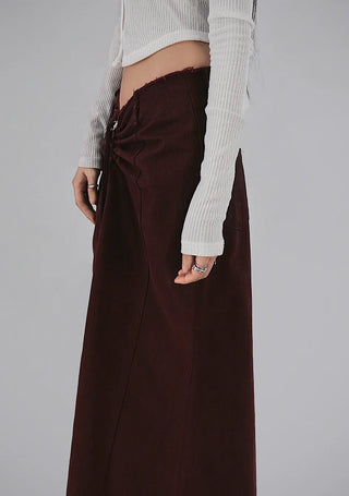 LILY UNBAL ONE-OFF-NECK CROPPED CARDIGAN