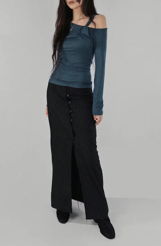 Folded Suede Texture Layer Flat Middle Ankle Boots