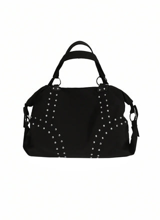 RING STUD SHOULDER BAG