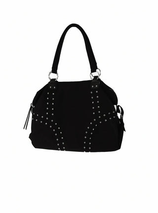 RING STUD SHOULDER BAG
