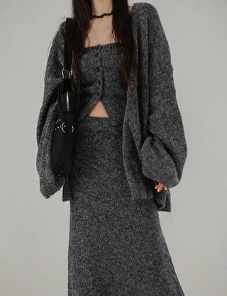 RING STUD SHOULDER BAG