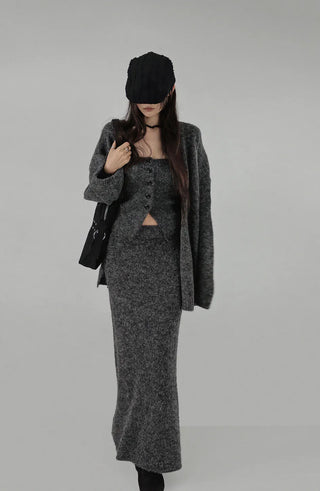 RING STUD SHOULDER BAG