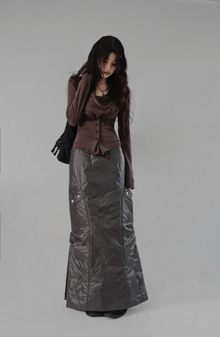 NUVE THREE BUCKLE WALKERS PLATFORM LONG BOOTS