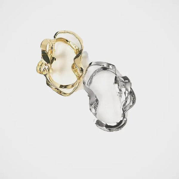 Loosenur Hair Clip Silver Gold