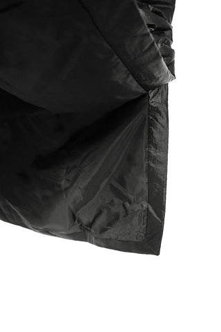 ZOO RINGDY POCKET SLIT PADDED LONG SKIRT