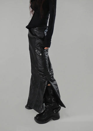 CORSET OPEN NECK LOOSE BUTTON UNBAL TEE