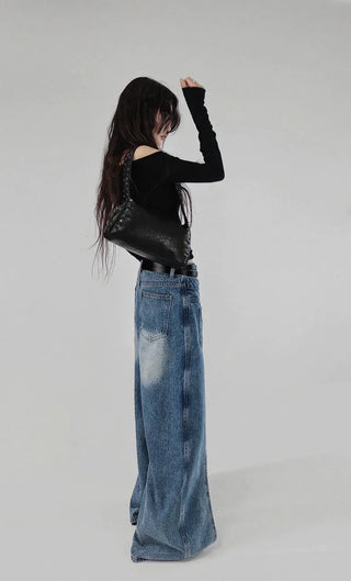 WEI STUD TWO-WAY CROSS SHOULDER BAG