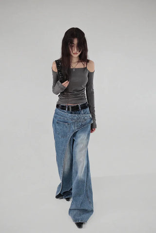 WEI STUD TWO-WAY CROSS SHOULDER BAG