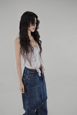 CHOI U NECK BUTTON CARDIGAN