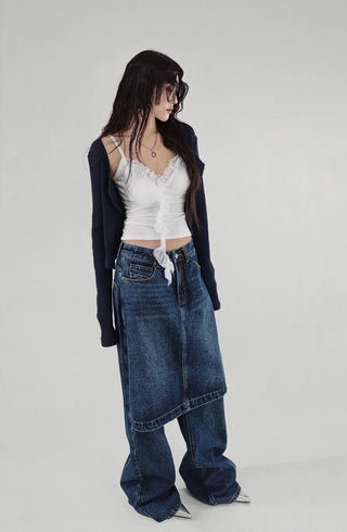 CHOI U NECK BUTTON CARDIGAN