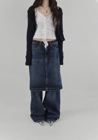 CHOI U NECK BUTTON CARDIGAN