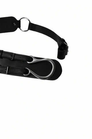 HOOP TO BUCKLE BOLD WRAP BELT