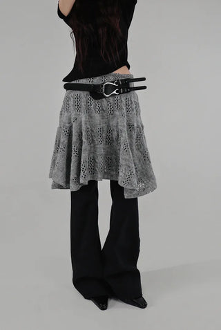 HOOP TO BUCKLE BOLD WRAP BELT