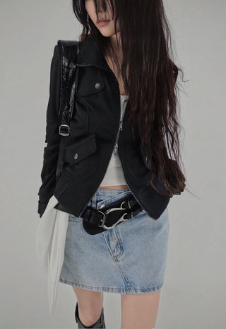 URBAN BUNDLED WRAP STRAP TANK TOP