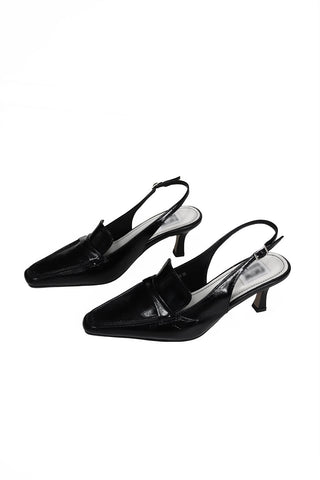 GLO STELLETTO CRACK ROPER SLINGBACK