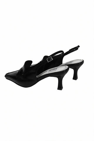 GLO STELLETTO CRACK ROPER SLINGBACK