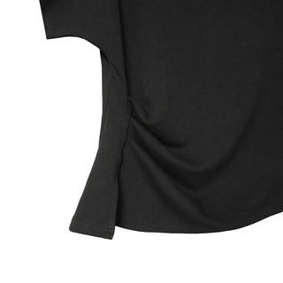 SIA SOFT ONE-OFF SHOULDER DIAGONAL UNBAL TEE