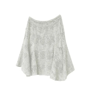 CUE LAYERED FLARE KNIT SKIRT