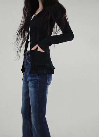 LEIGH POCKET SNAP INNER CAP SLEEVELESS