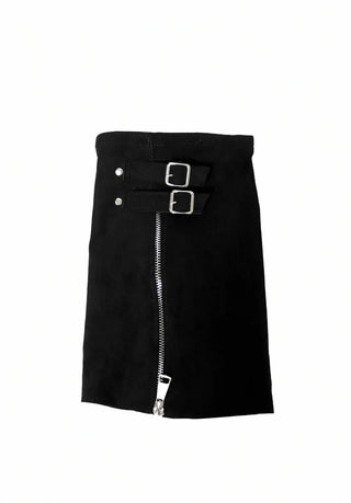 Two-Way Suede Fold Platform Sandals Warmer Long Boots