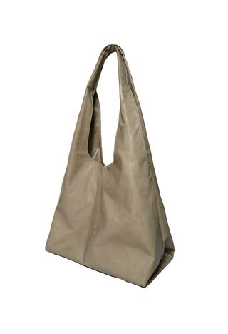 EYELET TRI BIG SHOPPER SHOULDER BAG