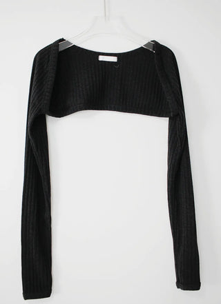 Pop Knit Polar Turtleneck Nashi Crop Bolero Set